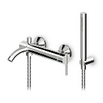 ZUCCH - MONOCOMANDO VASCA DOCCIA ESTERNO C/ACCESSORI SERIE ZXS