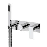 MARIA - SET MISCELATORE A INCASSO A 2 VIE VASCA DOCCIA LINEA ICON