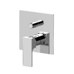 MARIA - MISCELATORE MONOCOMANDO INCASSO CON DEVIATORE LINEA REBEL