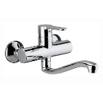 PAFFO - MISCELATORE MONOC. LAVELLO A MURO LINEA BLU