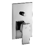 PAFFO - MISCELATORE MONOC. INCASSO DOCCIA CON DEVIATORE LINEA ELLE