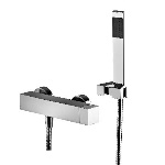 PAFFO - MISCELATORE MONOC. ESTERNO DOCCIA CON ACCESSORI ELLE