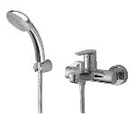 PAFFO - MISCELATORE MONOCOMANDO VASCA CON SUPPORTO LINEA GREEN