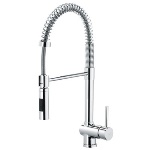 PAFFO - MISC. LAVELLO CON MOLLA E DOCCIA ESTRAIBILE STICK