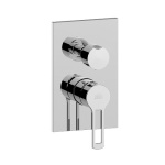 PAFFO - MISCELATORE MONOC. INCASSO DOCCIA CON DEV.  2 VIE RINGO