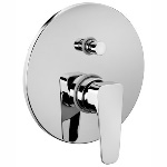 PAFFO - MISCELATORE MONOC. INCASSO DOCCIA CON DEVIATORE LINEA SLY