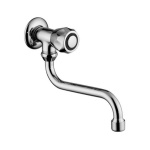 PAFFO - RUBINETTO SNODO CON CANNA ORIENTABILE DANUBIO