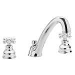 PAFFO - BATTERIA LAVABO SERIE VIOLA 3 FORI