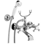 PAFFO - GRUPPO VASCA DOCCIA CON DEVIATORE SERIE VIOLA