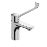 TIEMM - MISCELATORE MONOCOMANDO LAVABO CON LEVA CLINICA LINEA TEN