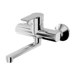 TIEMM - MISCELATORE MONOCOMANDO LAVELLO A MURO LINEA TEN