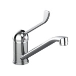 TIEMM - MISCELATORE MONOCOMANDO LAVELLO LEVA CLINICA FRONTALE LINEA TEN