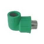 DIANHIDRO - GOMITO FILETTATO MASCHIO IN POLIPROPILENE