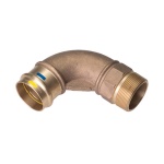 IBP - CURVA A 90Â° F/FILETTO M A PRESSARE ACQUA/GAS B ONE