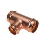 IBP - TEE RIDOTTO CENTRALE FFF A PRESSARE  PER ACQUA GAS B ONE