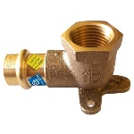 FRABO - GOMITO FLANGIATO F X FIL. RP ACQUA/GAS