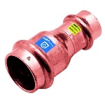 FRABO - MANICOTTO DI RIDUZIONE FF  IN RAME A PRESSARE ACQUA/GAS