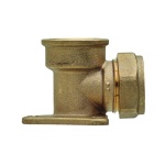 RB - GOMITO FLANGIATO F X FIL RP COMPRESSIONE PER RAME