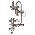 ATON  GRUPPO DI REGOLAZIONE PER IMPIANTI A PAVIMENTO CX G 1 x 130 mm