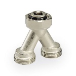 ATON - RACCORDO SDOPPIATORE 3/4 EK NICHELATO