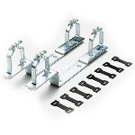 TIEMM - COPPIA SUPPORTI UNIVERSALI PER COLLETTORI DA BARRA