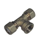 TIEMM - TEE FEMMINA PER RAME CON OGIVA TEFLON TIEMME