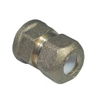 TIEMM - NIPPLE FEMMINA  BICONO PER RAME CON OGIVA TEFLON TIEMME