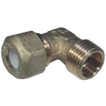 TIEMM - GOMITO MASCHIO PER RAME CON OGIVA TEFLON TIEMME