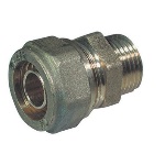 TIEMM - RACCORDO DIRITTO MASCHIO PER TUBO COBRA-PEX