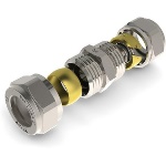 TIEMM - RACCORDO DIRITTO DOPPIO TIEMME PER MULTISTRATO