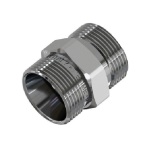 TIEMM - RACCORDO DIRITTO DOPPIO CROMATO