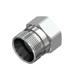 TIEMM - RACCORDO DIRITTO FEMMINA CROMATO