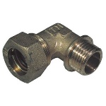 TIEMM - GOMITO A 90Â°   O-RING MASCHIO CONICO  TIEMME