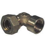 TIEMM - GOMITO A 90Â°   O-RING FEMMINA  TIEMME