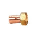 IBP - MEZZO BOCCHETTONE RAME FF CON DADO GIREVOLE