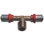 TIEMM - RACCORDO PRESS A T MASCHIO PER MULTISTRATO