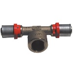 TIEMM - RACCORDO PRESS A T FEMMINA PER MULTISTRATO