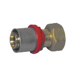 TIEMM - RACCORDO DIRITTO PRESS. CON GIRELLO E GUARN. PIANA  PER MULTISTRATO