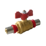 TIEMM - VALVOLA A SFERA CON LEVA A FARFALLA PER MULTISTRATO