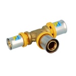 GF - RACCORDO A T RIDOTTO A PRESSARE PER MULTISTRATO