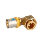 GF - ANGOLO DADO GIREVOLE E SEDE PIANA CON GUARNIZIONE PRESSARE MULTISTRATO