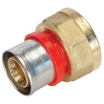 TIEMM - RACCORDO PRESS DIRITTO FEMMINA COMPACT  PER MULTISTRATO