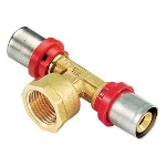 TIEMM - RACCORDO PRESS A T FEMMINA COMPACT  PER MULTISTRATO