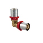 TDMB - RACCORDO CURVO DOPPIO A PRESSARE PER MULTISTRATO