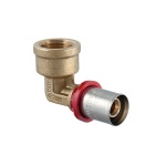 TDMB - RACCORDO CURVO FEMMINA A PRESSARE PER MULTISTRATO