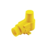 TIEMM - BOX IN PLASTICA PER RACCORDO CURVO CON FLANGIA