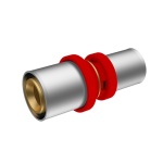 IKARO - RACCORDO A PRESSARE IKARO DIRITTO DOPPIO RIDOTTO