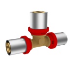 IKARO - RACCORDO A PRESSARE IKARO A T  RIDOTTA