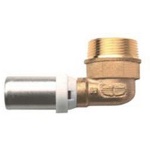 IBP - RACCORDO CURVO MASCHIO IBP A PRESSARE PER MULTISTRATO