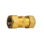 TIEMM - RACCORDO DIRITTO DOPPIO PER LA RIPARAZIONE DI TUBI IN ACCIAIO